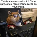 Meme checkpoint meme
