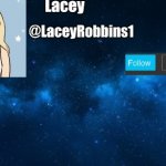 Lacey announcement template