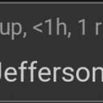 You just got Jefferson'd