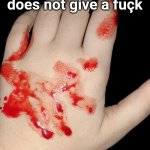 Spire's bloody hand meme