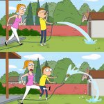 Rick and Morty Summer low blow meme