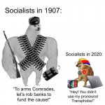 Socialism then and now