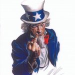 Uncle Sam Finger by Alex Ross meme
