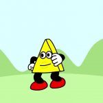 Angry Triangle GIF Template