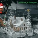 Tifflamemez Christmas announcement template GIF Template