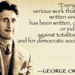 George Orwell democratic socialism meme