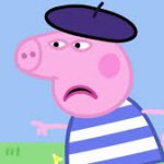 angry french peppa meme