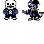 sans and jevil opinion