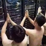 Pray to the server gods