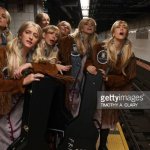 Group Of Women In Subway