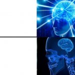 De-expanding brain meme
