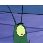 Plankton Looking at Hands meme