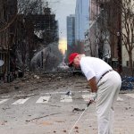 Nashville Bombing Trump Golfing