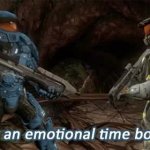 caboose emotional time bomb GIF Template