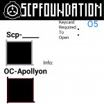 Apollyon scp label