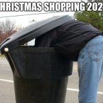Watching Anime | CHRISTMAS SHOPPING 2021. | image tagged in watching anime | made w/ Imgflip meme maker