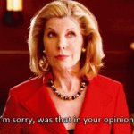 Diane Lockhart in your opinion still