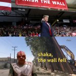 Trump Wall meme