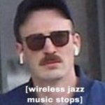 Wireless Jazz Music stops