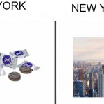 York | New York | YORK; NEW YORK | image tagged in hmmm | made w/ Imgflip meme maker