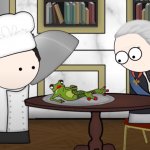 Chef showing Sexy Frog