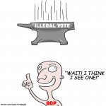 If Illegal Votes Were Anvils