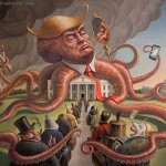 Trump the Octopus of corruption