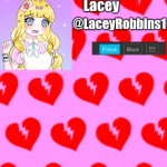 Lacey announcement template