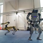 boston dynamics robot dance GIF Template
