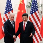 Joe Biden and President Xi of China