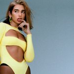 Dua Lipa flirty