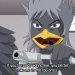 JoJo Anime Bird Gun