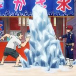 Shoto donates ice