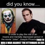 Did You Know | TRIED TO; WIN A WAR AGAINST THE OTTOMANS IN EU4 | image tagged in did you know | made w/ Imgflip meme maker