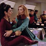 Doctor Crusher And Troi