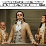 volturi | ME LOOKING AT YOU AFTER RECEIVING MY IPHONE 12 PRO MAX 512GB ULTRA INSTINCT ELITE PLUS | image tagged in volturi,apple,iphone | made w/ Imgflip meme maker