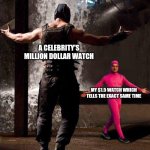Pink Guy vs Bane Meme Generator - Imgflip