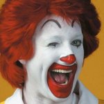 Ronald McDonald wink