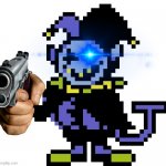 Jevil is pissed