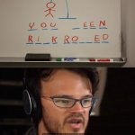 Hangman puzzle | image tagged in yeah this is big brain time,memes,big brain time,funny,hangman,rickroll | made w/ Imgflip meme maker