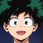 Deku happy meme