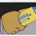 Twisted tea fist meme