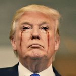 Trump evil vampire devil demon