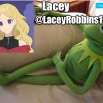 Lacey announcement template meme