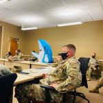 Shark in Military Meeting