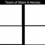 Team Of Main 4 Heroes
