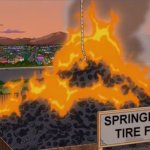 Springfield tire fire