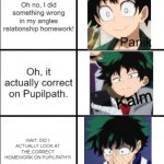 Deku panik