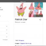 Patrick Star Blank Template