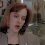 Scully eye reaction meme